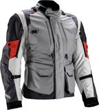 Leatt ADV MultiTour 5.5 IJzer Grijs Rood Waterdichte Textieljas - Maat S