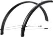 CONTEC Splash Protect 24" 54mm Black Shiny Fender Set