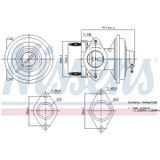 Nissens Vanne EGR 98444 Ford 1127240 1132928 1S7Q9D475AD 1S7Q9D475AE