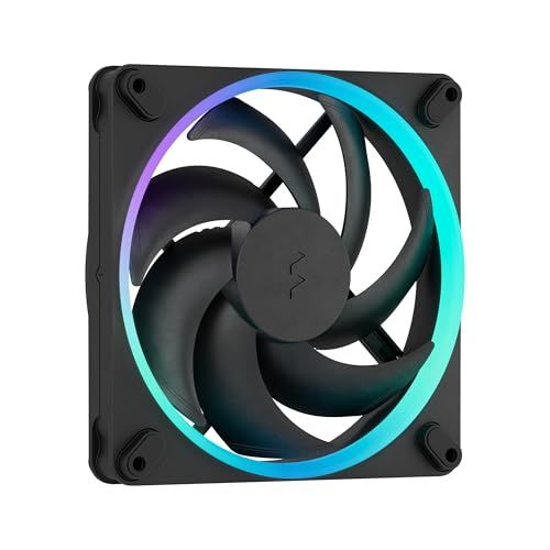 Fractal Design Momentum 14 RGB, Zwart - Computer ventilator