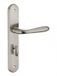 THIRARD Poignée de porte Athena, axe 7 mm, Brossé, Gris, Zinc