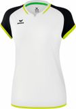 Erima Sportshirt - Maat 40 - Vrouwen - wit/zwart/lime geel