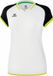 Erima Sportshirt - Maat 40 - Vrouwen - wit/zwart/lime geel