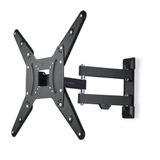 TV Hama TV-beugel 81,3 cm (32) - 165,1 cm (65) Kantelbaar, Zwenkbaar