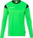 Uhlsport Squad 27 Maillot de football à manches longues Enfants - Fluo Vert / Noir
