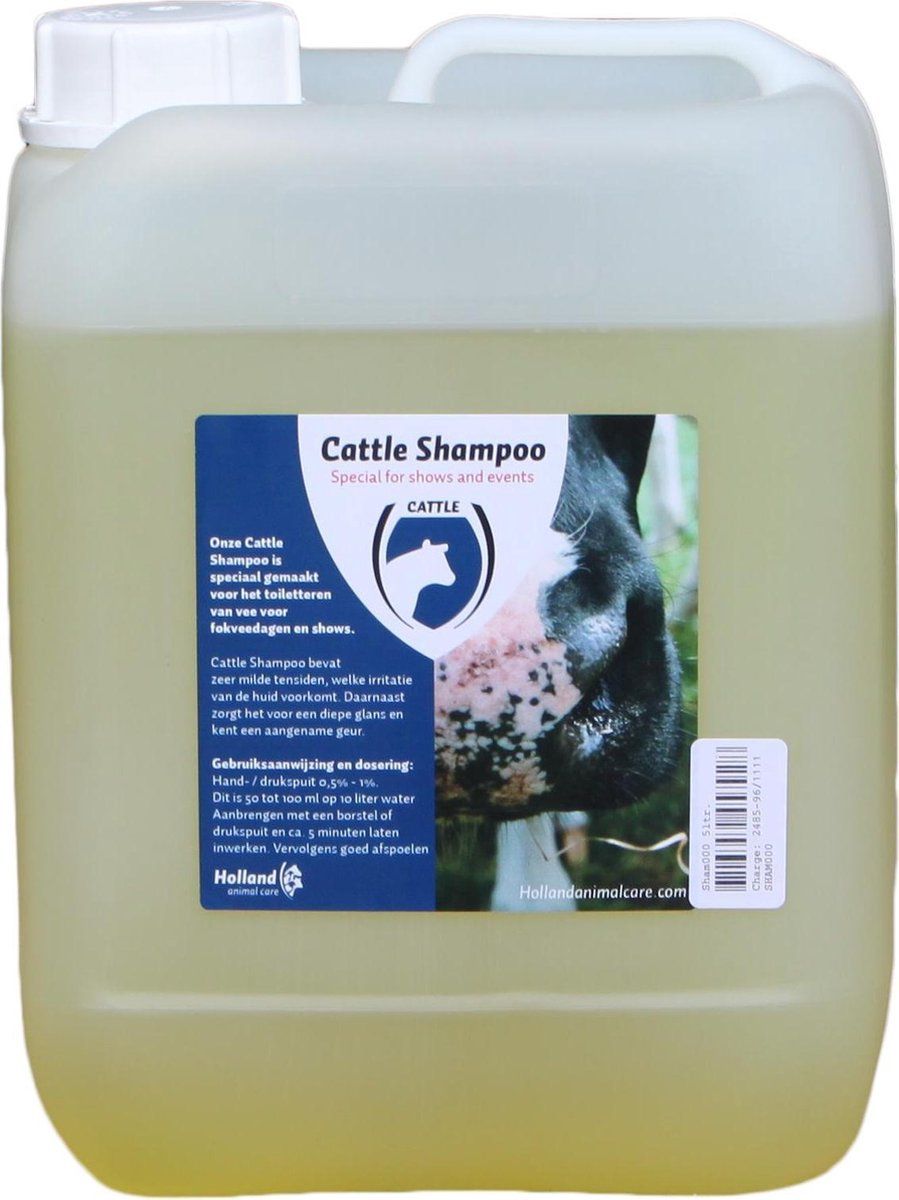 Holland Animal Care Shampoo Cattle - 5 liter