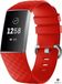Strap-it Fitbit Charge 4 silicone band - rood - Maat: L
