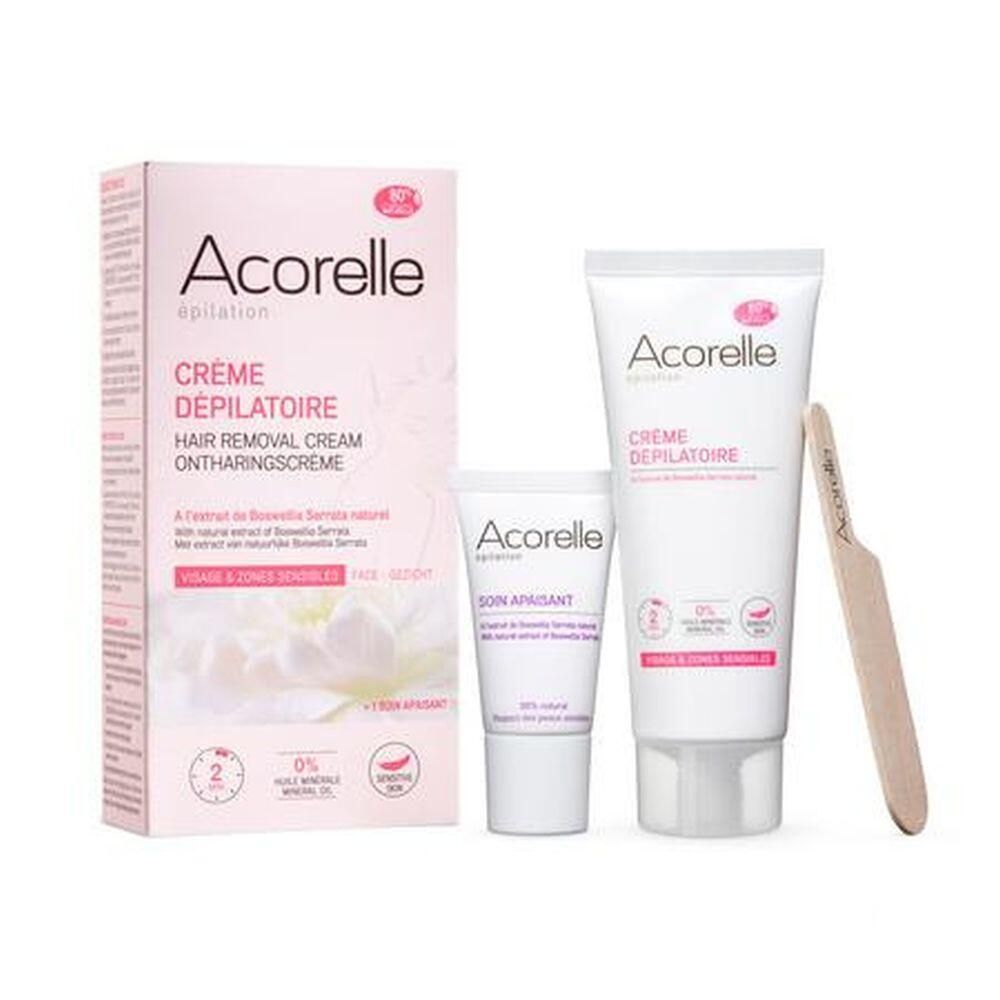 Acorelle Ontharingscreme Gezicht & Gevoelige Zones 75 ml