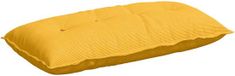 vidaXL Rugkussen, lichtgeel, 100 x 50 cm, corduroy stof