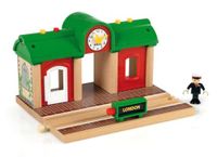 BRIO Treinstation met Geluidsopname Functie - 33578