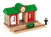BRIO Treinstation met Geluidsopname Functie - 33578