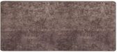 vidaXL - Tapis coureur - MARSA - Gris - 80 x 200 cm - Polyester et PVC