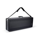 Crossrock ABS Woodwind Case-Past Bb Tenor Saxofoon, met Interieur Compartiment, Afneembare Band-Zwart (CRA862TSBK-R)
