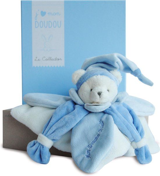 Doudou et Compagnie DC2921 Knuffel - Gift Set - Blauw