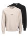JACK & JONES Sweatshirt 'JHESOHO' beige / zwart