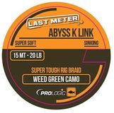 Prologic Abyss K Link 15 M Karperlijn Weed Green Camo 20 Lbs