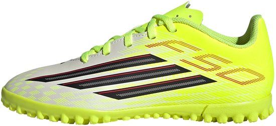 adidas F50 CLUB Turf Voetbalschoenen Kids - Kinderen - Geel - Maat 34