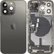 Apple Coque Batterie iPhone 13 Pro, Avec Châssis Central, Pièces Complètes, Noir (Graphite), Échange Premium