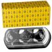 HELLA 2XS 013 327-011 Markeringslicht - Shapeline Tech - LED - 12/24V - Gekleefd - Lenskleur: Transparent - LED lichtkleur: Wit / Rood - Kabel: 500mm - 2-polig - links/rechts/Inbouw aan zijkant