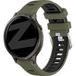 Bandz Garmin Vivoactive 4s sport band met gesp (olijfgroen/zwart)