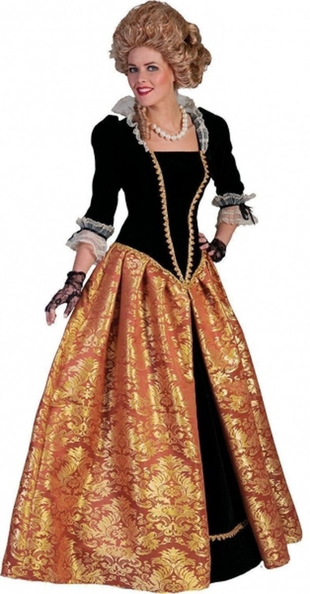 Funny Fashion Baroque Jurk Maria-Christina - Verkleedkleding - Maat 44/46