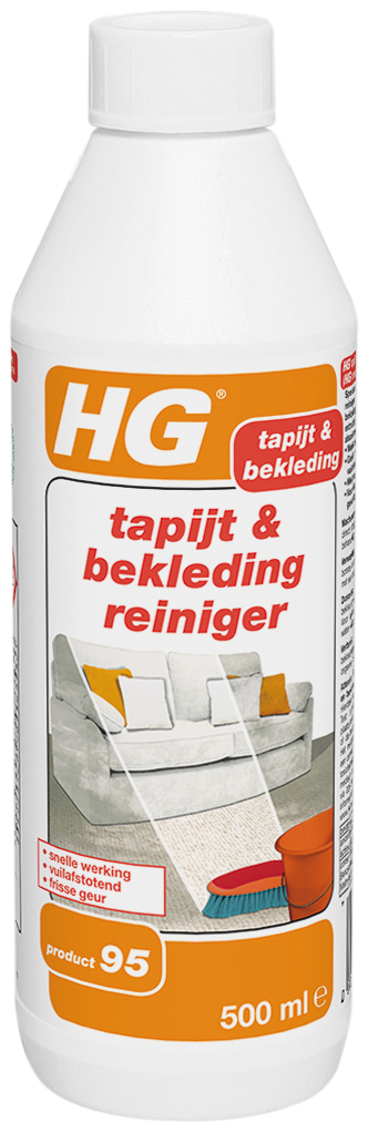 HG Tapijt- en bekledingreiniger - 500 ml - Tapijtreiniger & geurverfrisser
