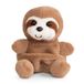 Little Living Nature Snugglies Luiaard, pluche dier, collectie safaridieren voor kinderen, zacht en knuffelig speelgoed