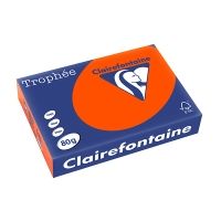 Clairefontaine Gekleurd Papier Kardinaalrood 80 grams A4 (500 vel)