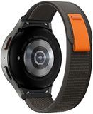 Geen Sport Bandje Nylon Zwart Grijs voor Samsung Galaxy Watch 5 / 4
