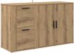 vidaXL Dressoir Artisan Eiken 100 x 33 x 59.5 cm