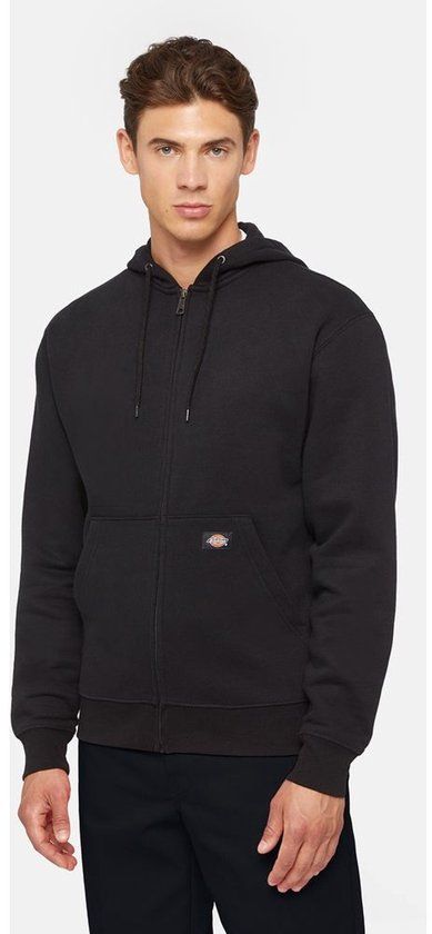 Dickies Midweight Full Zip Fleece Hoodie Regular DK0A4XTO Black-XXL