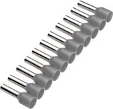 Cimco 187501 Adereindhulzen 0.75 mm² Deels geïsoleerd Grijs 500 stuk(s)