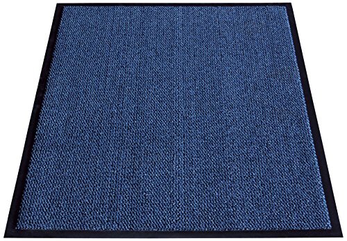 MILTEX Vuilvangmat, blauw, 90 x 120 cm