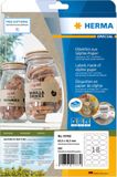 Herma Etiketten van silphie-papier, A4, 63,5 x 42,3 mm, naturel bruin, permanent hechtend