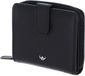 Golden Head Leren portemonnee Polo RFID Protect Minibörse mit Riegel 1006 Schwarz zwart