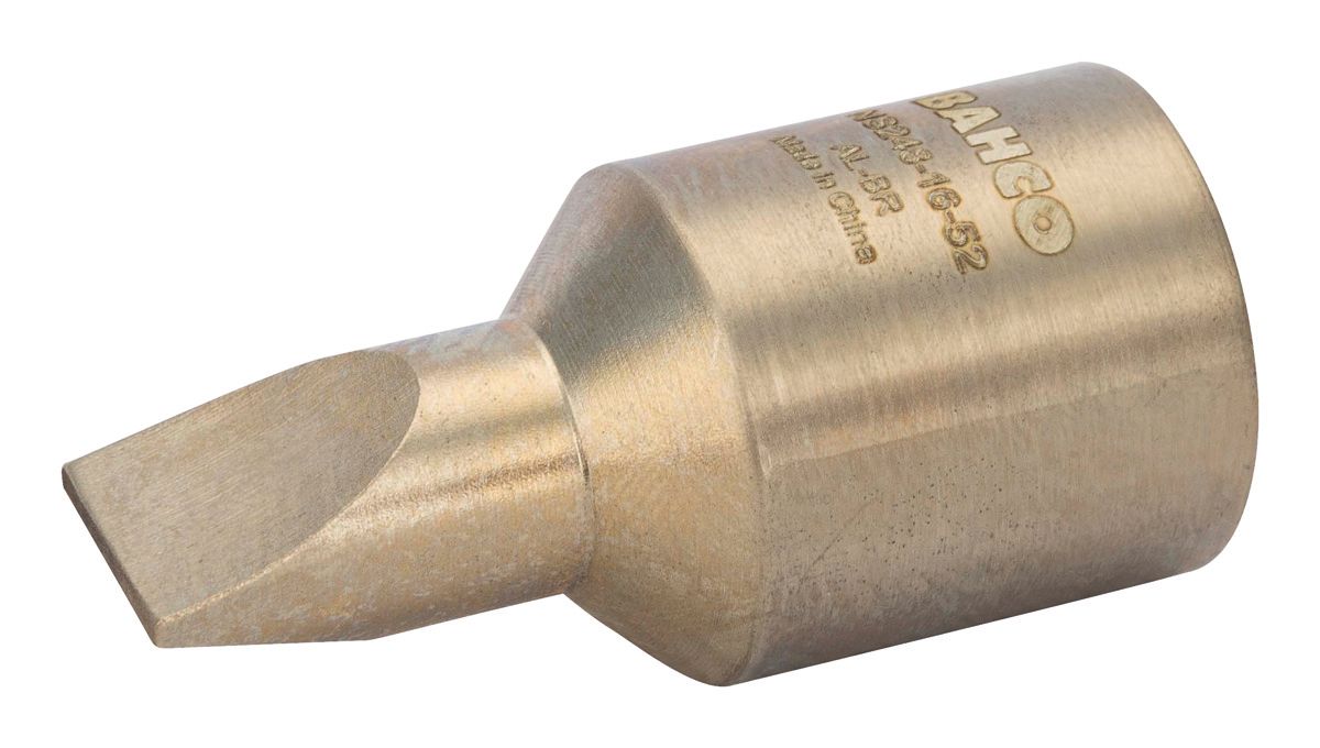 Bahco Schroevendraaierbit 1/2" | vonkvrij | aluminium brons | 52 mm - NS248-16-52