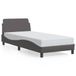 VidaXL Bedframe "Dover" Kunstleer Grijs 80x200 cm