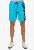 Superdry Klassieke boardshort met logo 48 cm Heren Hawaii Blue