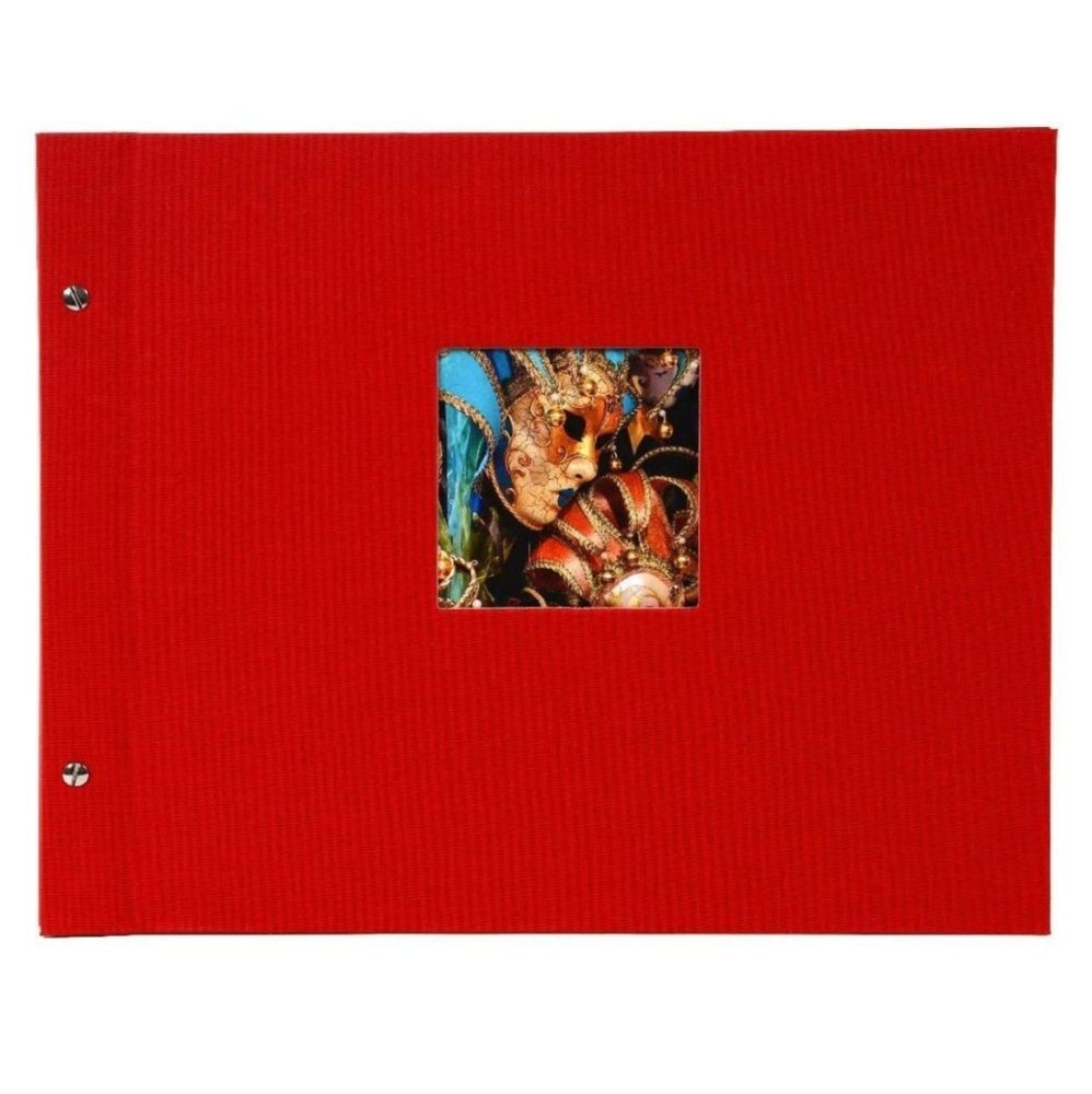 Goldbuch Bella Vista Fotoalbum - Rood - 31x39 cm