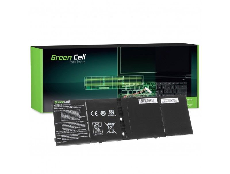 GREEN CELL AC48 - Notebook reserve-onderdeel - zwart - Aspire V5-552, V5-552P, V5-572, V5-573, V5-573G, V7-581, R7-571, R7-571G