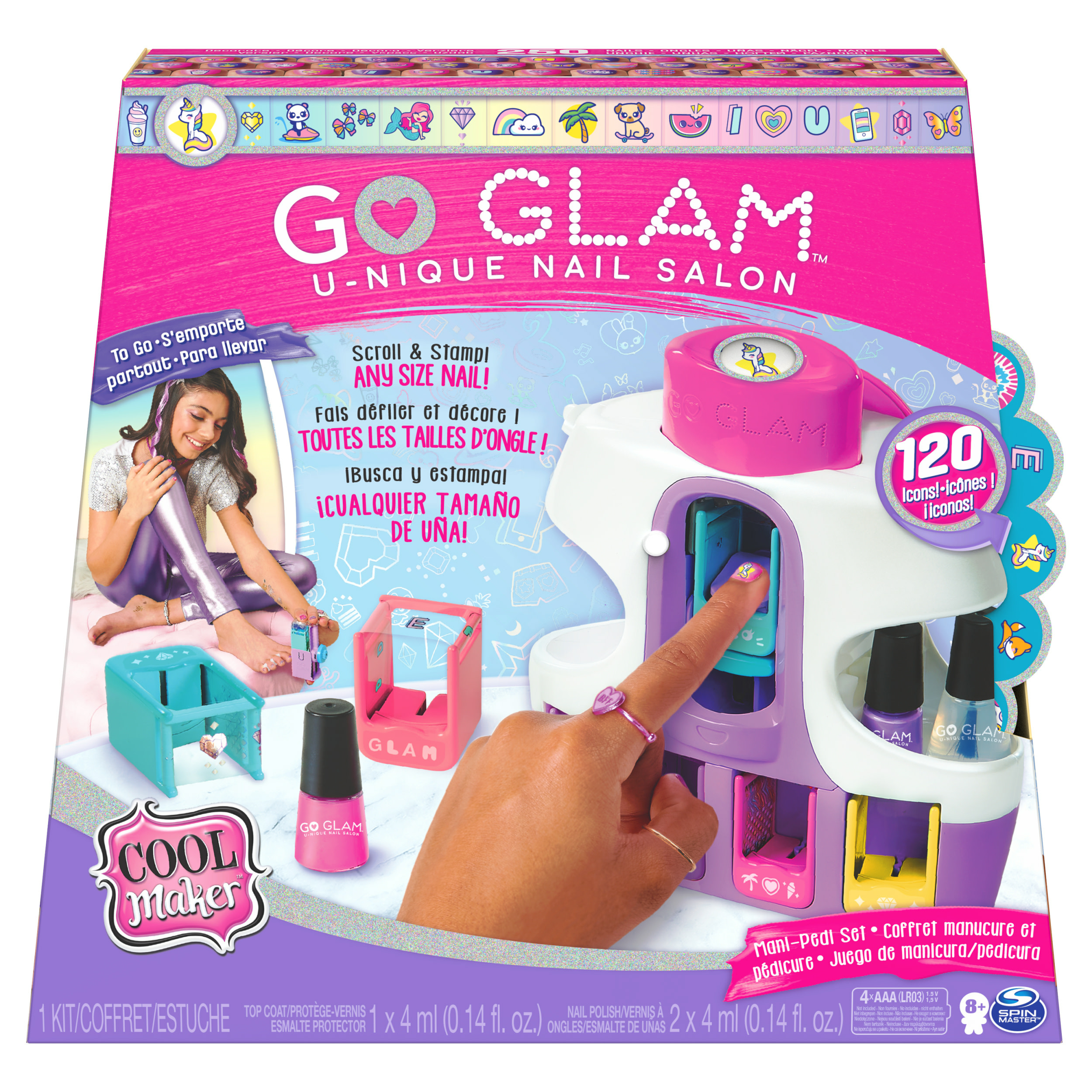 Spin Master Cool Maker Go Glam U-nique Nail Salon - Manicureset