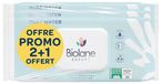 Biolane Expert Pure Water Wipes Pack of 3 x 60 Wipes