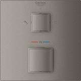 GROHE Grohtherm Cube Douchethermostaatkraan - Hard Graphite