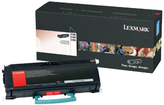 Lexmark E260A80G Zwarte Toner Cartridge - 3600 Pagina's - Origineel