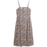Superdry Cami Midi-jurk met Knoopsluiting en Print Roze