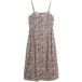 Superdry Cami Midi-jurk met Knoopsluiting en Print Roze