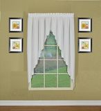 Today's Curtain Swagger Paar, Wit, 80" B x 63" L (Pack van 1)
