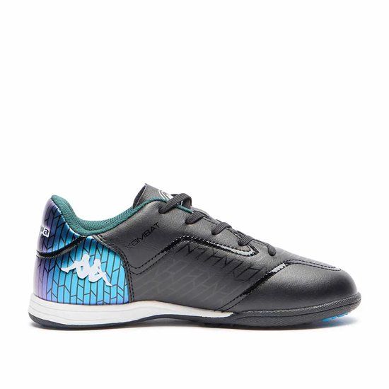 Kappa Kombat Player TG Voetbalschoenen Unisex Volwassenen Zwart/Blauw Maat 36