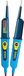 Merkloos / Sans marque Spanningsmeter met LED-display 6-400V AC/DC en 30mA FI-test