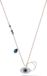 Swarovski Duo Evil Eye Multicolor Ketting 5172560